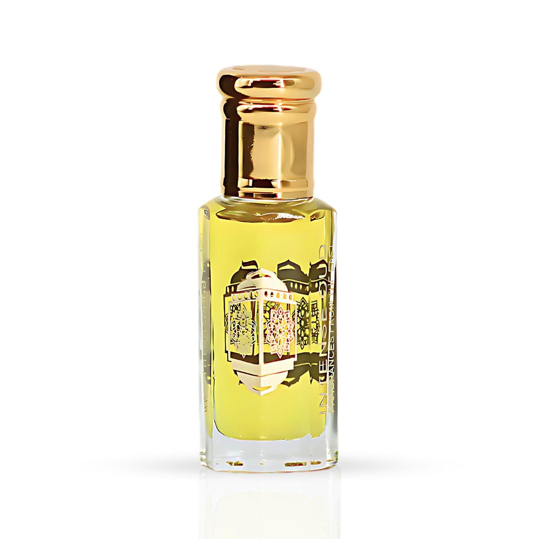 INTENSE OUD Erba Long Lasting Arabian Perfume Oils for Women 12ML (0.40 OZ) Fragrance Oil with Citrus, Vanilla and Musk Notes - Luxury Concentrated Beauty & Personal Care INTENSE OUD