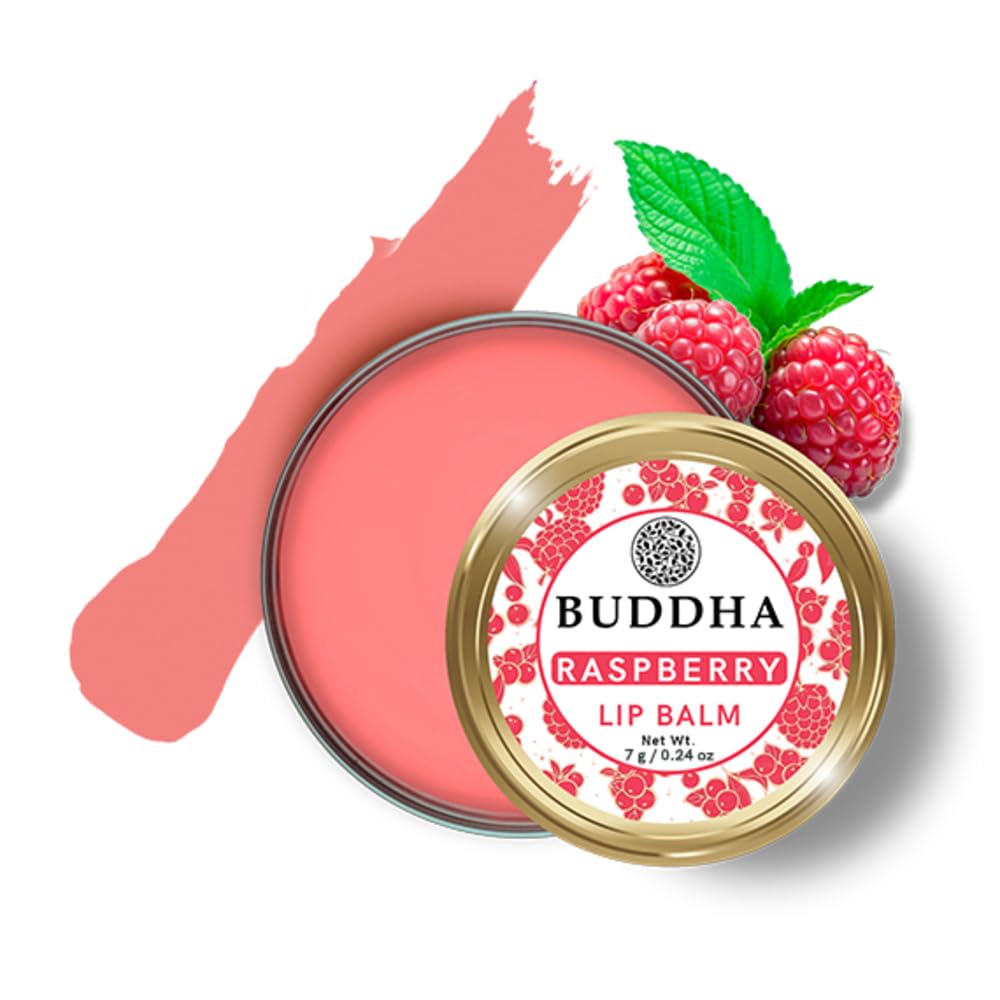 Buddha Natural Berry Kiss Raspberry Lip Balm (7 Grams) Beauty and Personal Care Buddha Natural
