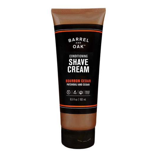 Barrel and Oak - Conditioning Shave Cream, Men's Shaving Cream, Moisturizing Shave Cream, Caffeine & Antioxidant-Rich, Helps Prevent Nicks, Bumps… Beauty & Personal Care Barrel & Oak