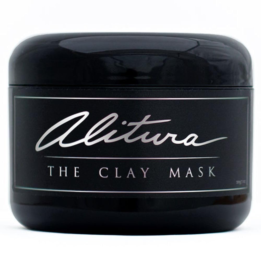 Alitura Clay Face Mask - Exfoliating, Hydrating & Anti-Aging Facial Mask with Vitamin C & Pearl Powder - Pore Cleansing Face Mask for Acne, Blackheads Beauty & Personal Care Alitura