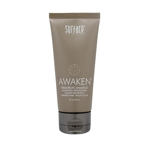 SURFACE Hair - Awaken Therapeutic Shampoo - Natural Ingredients for Thinning Hair and a Healthy Scalp - 2 fl oz Beauty & Personal Care SURFACE