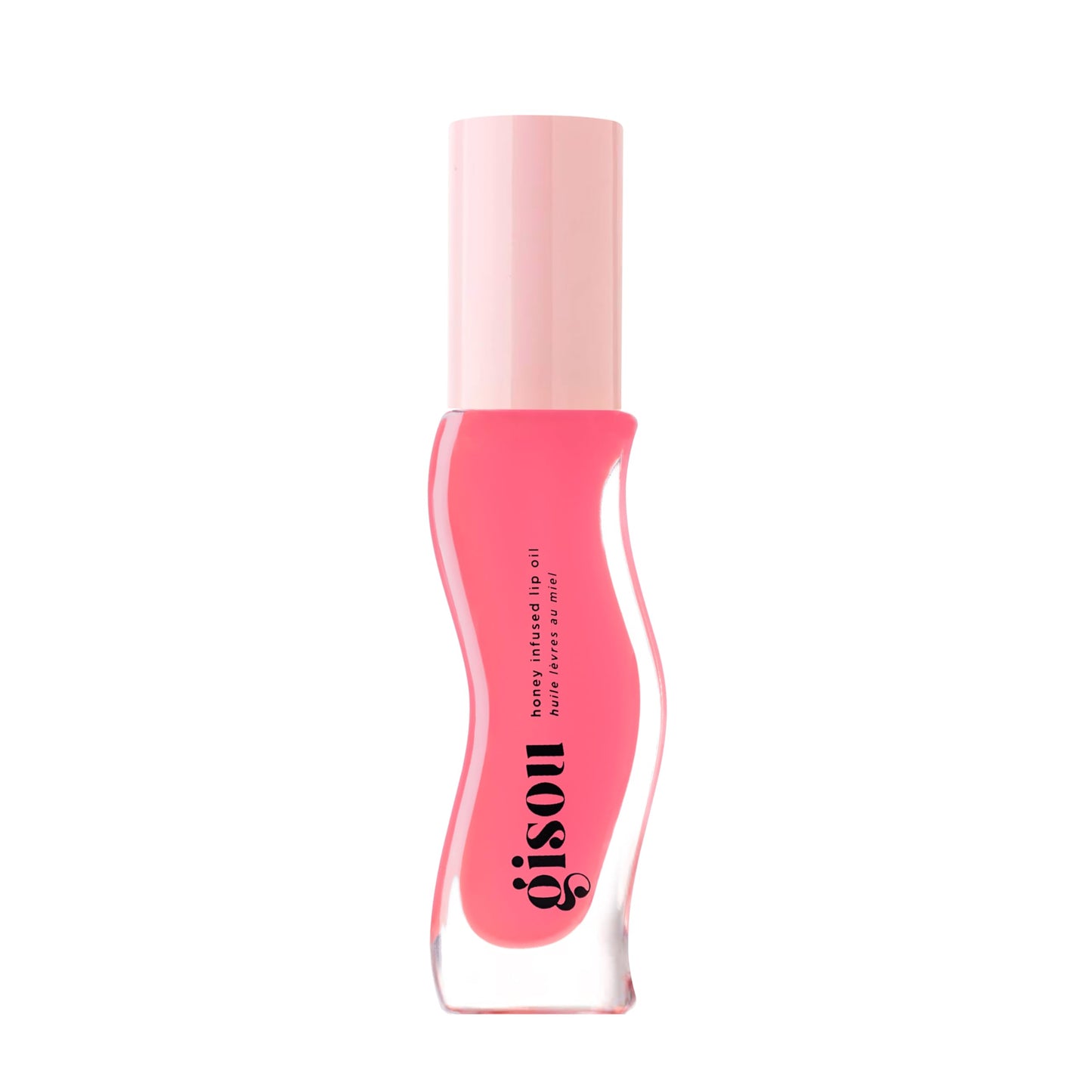 Gisou Honey Infused Lip Oil - Hydrating & Glossy Lip Oil with Mirsalehi Honey & Jojoba Seed Oil, Non-Sticky Shine, Raspberry Swirl, 0.27 fl oz Beauty and Personal Care Gisou