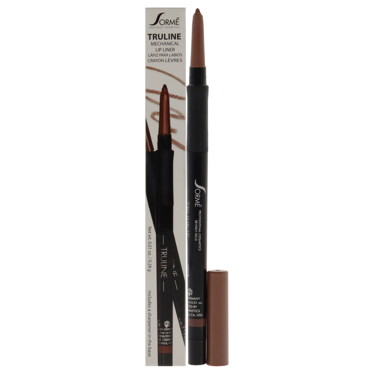 Sorme' Treatment Cosmetics Truline Mechanical Lipliner, Affair, 0.01 oz. Beauty & Personal Care SORMÉ