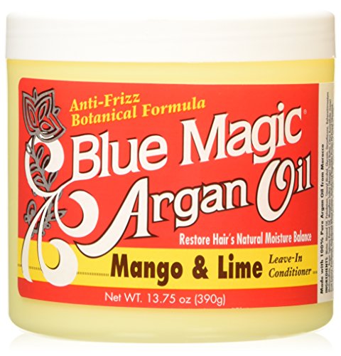 Blue Magic Argan Oil Mango/Lime Leave In Conditioner, 13.75 Ounce for 1 PACK. Beauty & Personal Care Blue Magic