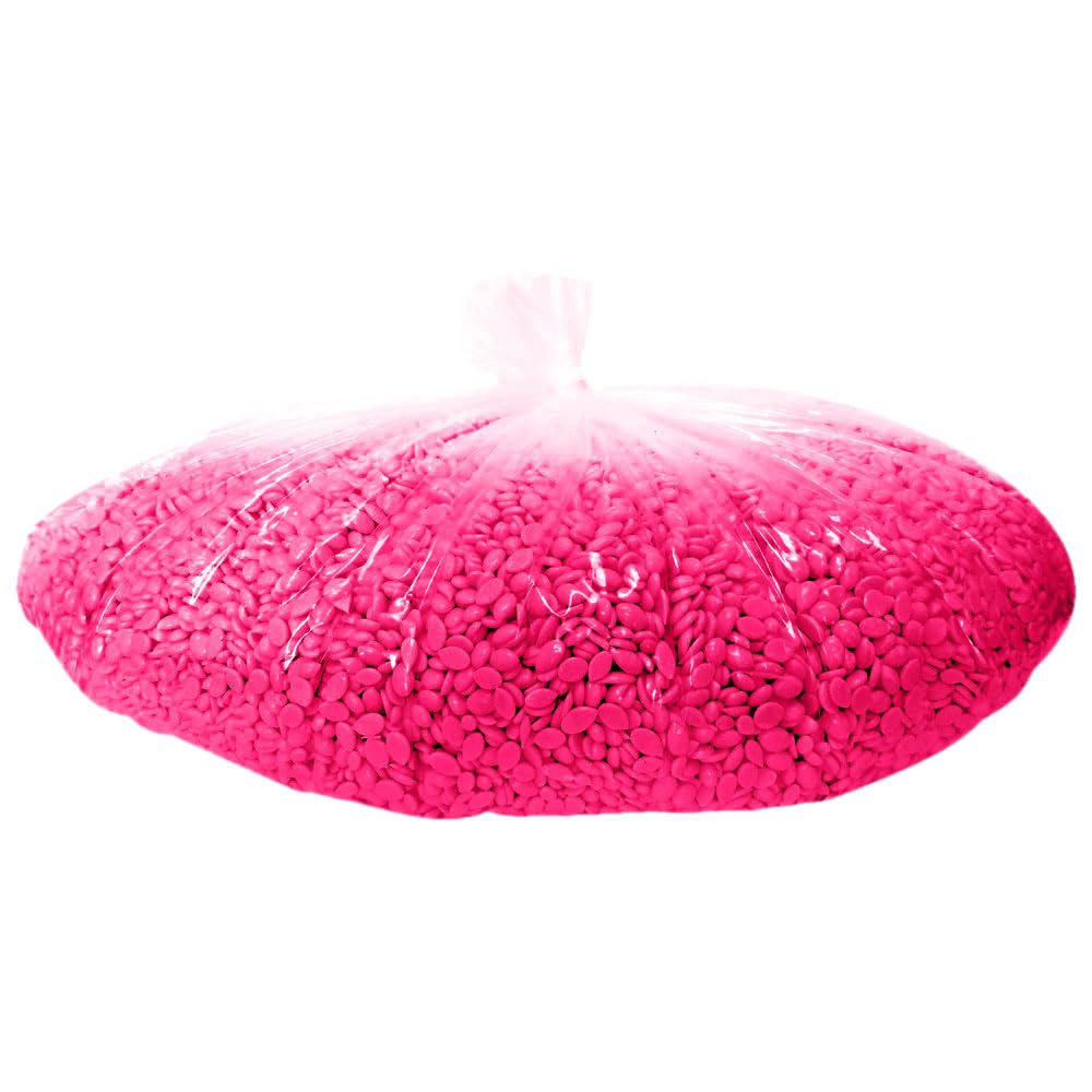 Waxness Neon Series Magenta Hard Wax Beads Bulk 22 lb (10 kg) - Rosin-Free Stripless Hard Wax with Creamy Gel Texture and High Visibility, Salon Use Beauty and Personal Care Waxness