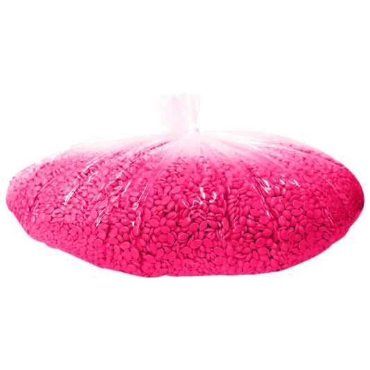 Waxness Neon Series Magenta Hard Wax Beads Bulk 22 lb (10 kg) - Rosin-Free Stripless Hard Wax with Creamy Gel Texture and High Visibility, Salon Use Beauty and Personal Care Waxness