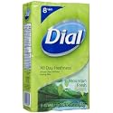 Dial Bar Soap - Mountain Fresh - 4 oz - 8 ct Beauty & Personal Care Dial