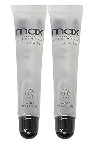 Cherimoya (2Pack) MAX Makeup Lip Polish HONEY Clear Gloss Beauty & Personal Care Cherimoya