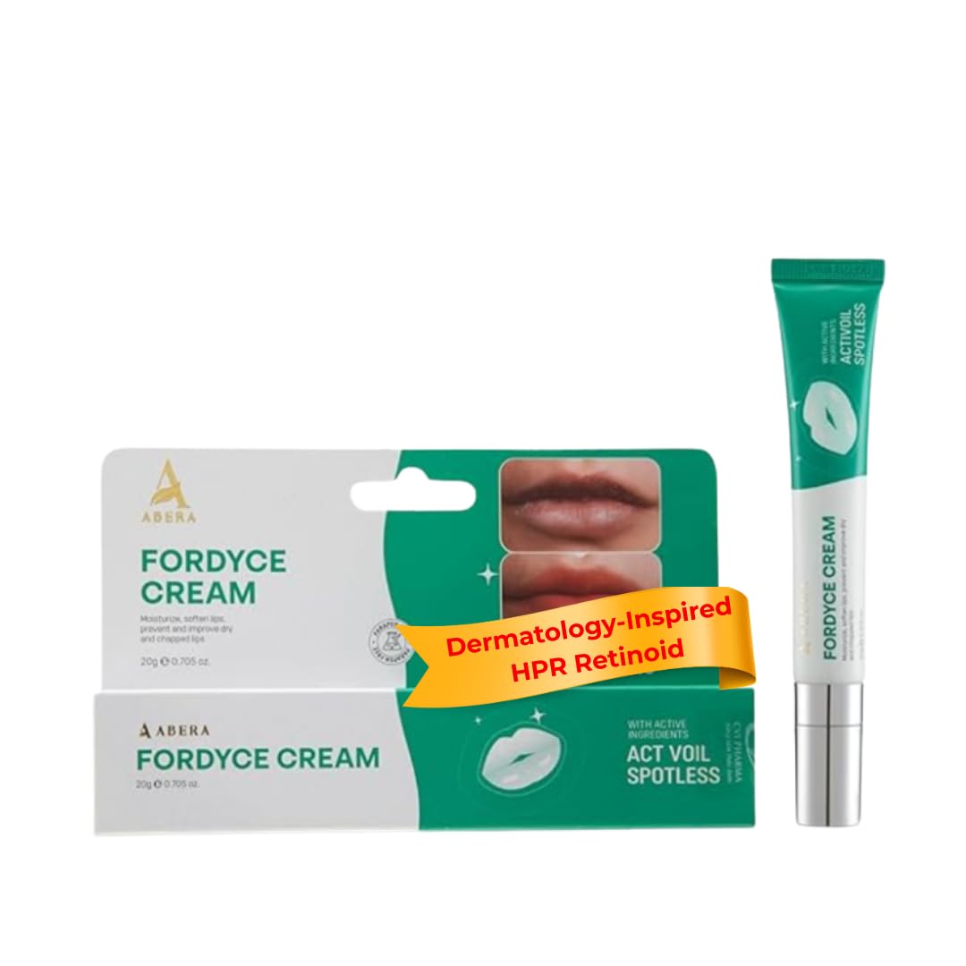 Abera Fordyce Cream - Advanced Formula with HPR (Next-Gen Retinoids), Fordyce Spot Remover For Lips, All-day Moisturizing, Help Improve Dry, Chapped Beauty and Personal Care ABERA