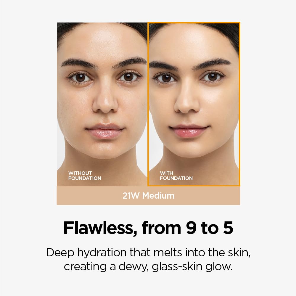 JUNG SAEM MOOL Essential Skin Nuder Cushion | Natural Finish, Buildable Coverage Cushion Foundation by Korean Makeup Artist (Refill Not Included, 0.49 Beauty and Personal Care JUNG SAEM MOOL