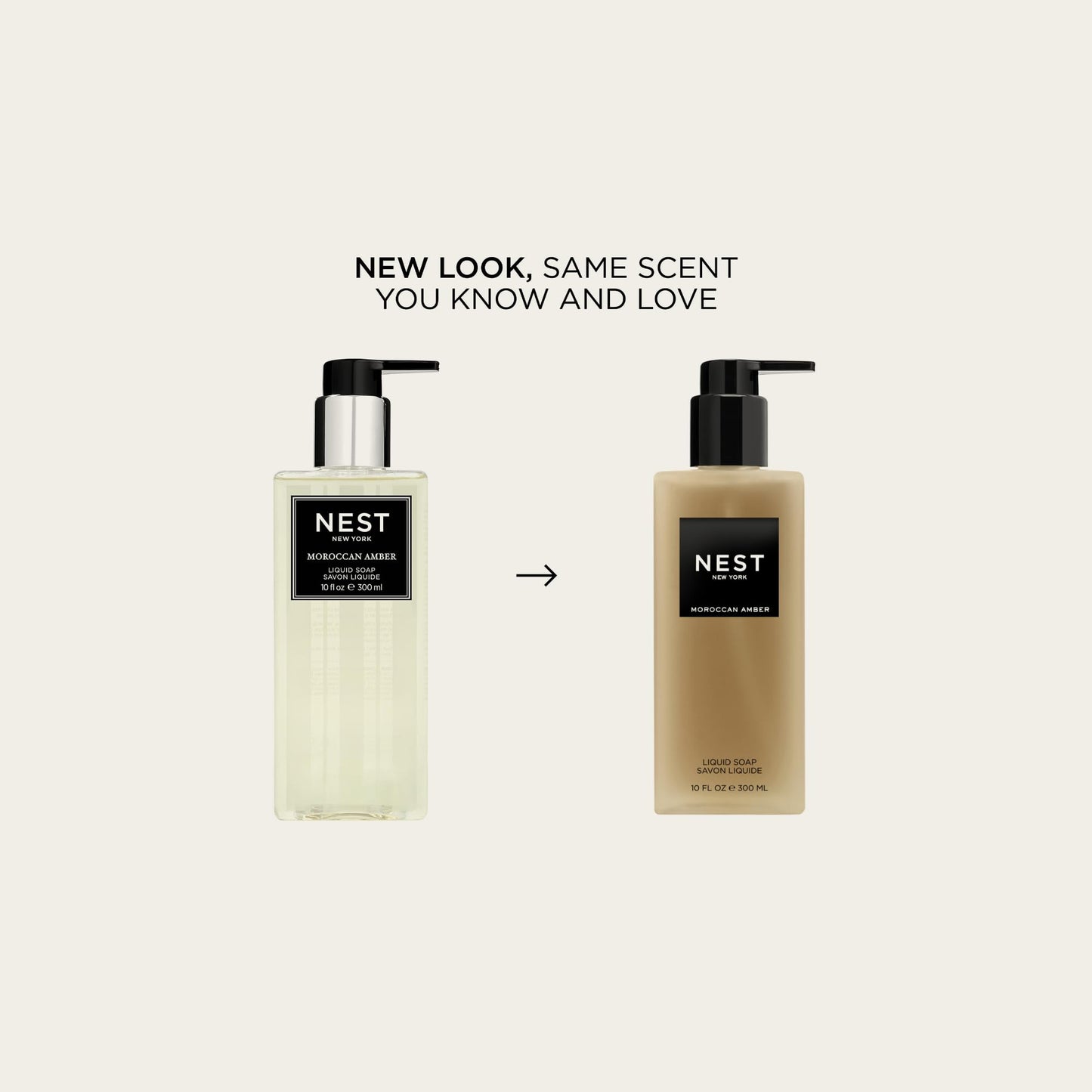 NEST New York Liquid Soap, Moroccan Amber - 10 fl oz - Cleanses & Nourishes Skin - Approx. 300 Pumps Per Bottle - Gluten Free & Cruelty Free Beauty & Personal Care NEST New York