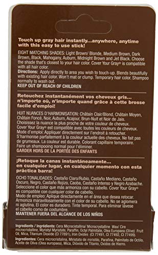Cover Your Gray Hair Color Touch-Up Stick - Midnight Brown Beauty & Personal Care Cover Your Gray