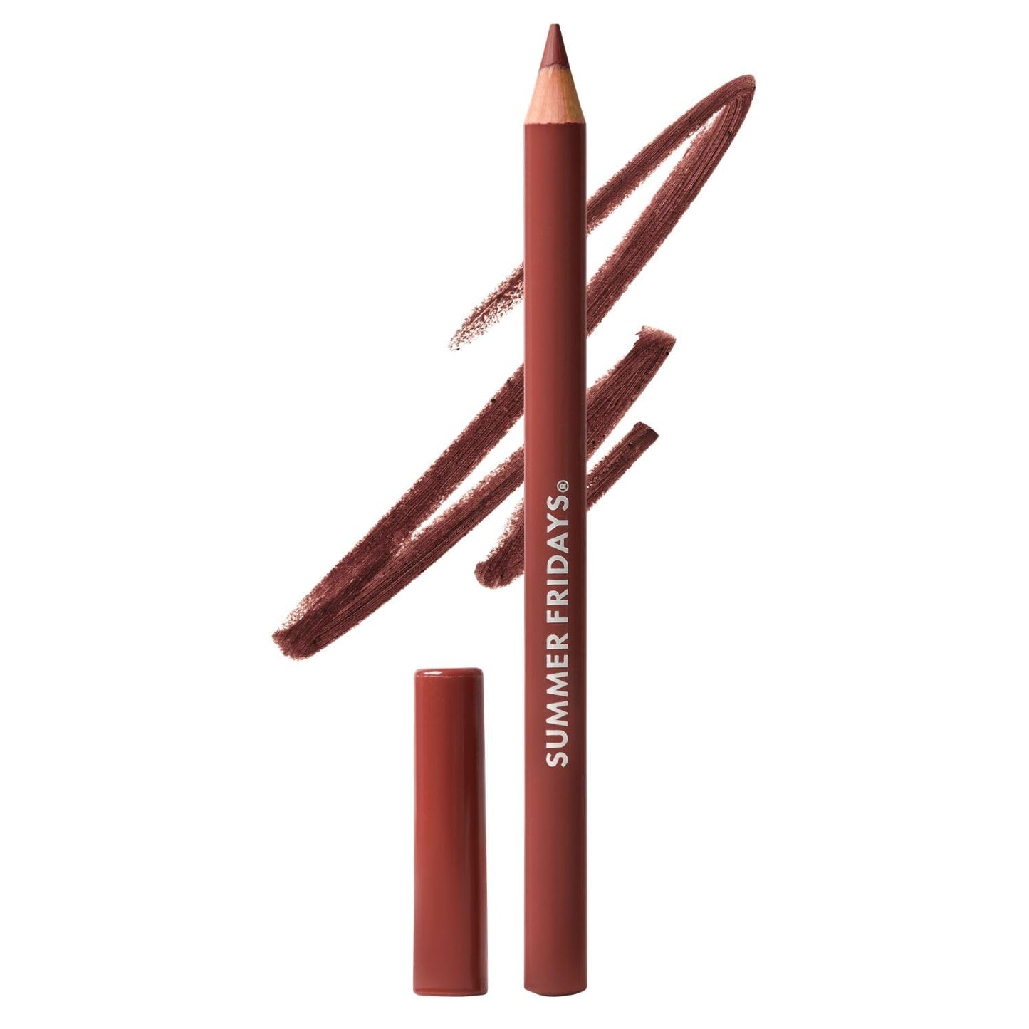 Summer Fridays SoftLine Lip Liner Pencil - Creamy, Long-Lasting Matte Lip Pencil for Sculpted Definition - Skin Care Infused Makeup with Hyaluronic Beauty & Personal Care Summer Fridays