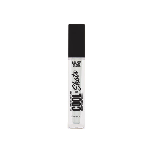 Soap & Glory SMP Cool The Shots Plumping Lip Gloss - Hydrating & Cooling Lip Plumper - Infused with Menthol & Vitamin E - High Shine, Glossy Finish Beauty and Personal Care Soap & Glory