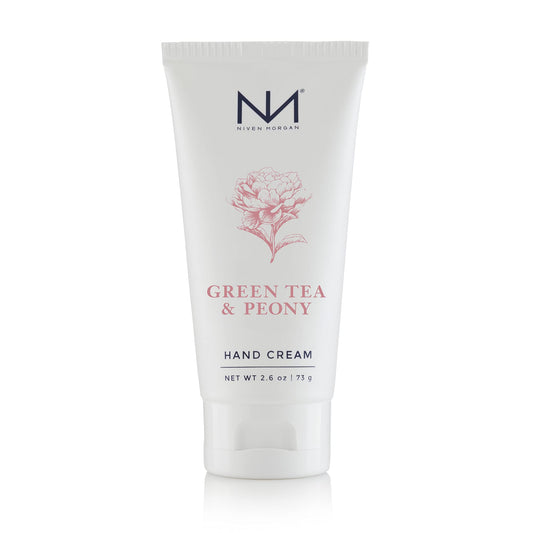 Niven Morgan Green Tea & Peony Travel Hand Cream 2.6oz
