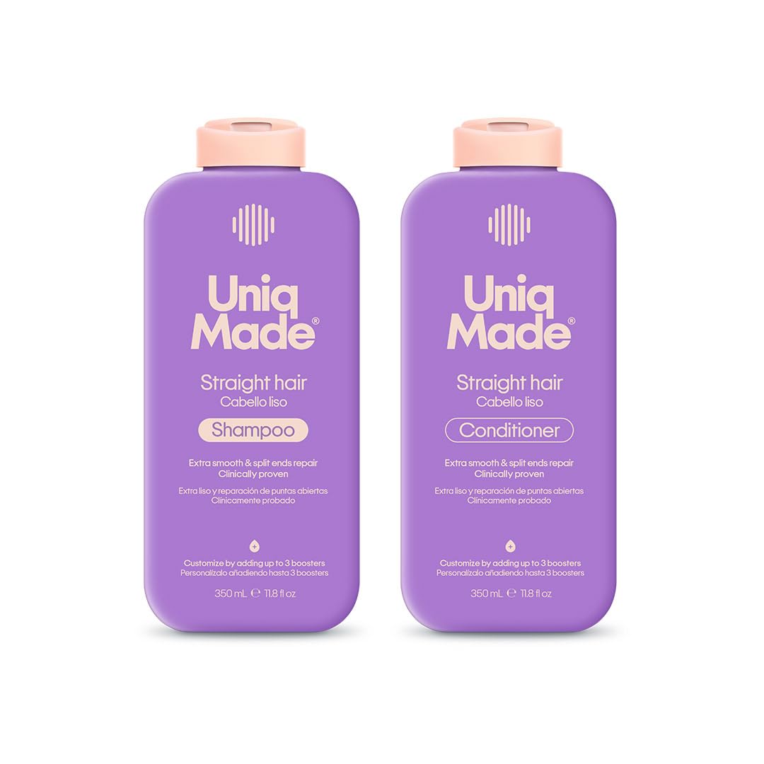 Uniq Made Straight Hair Care Kit: Shampoo & Conditioner Beauty & Personal Care Uniq Made