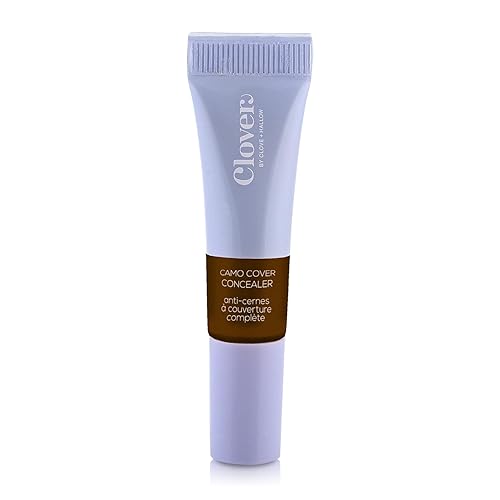 Clover Camo Cover Face & Under Eye Concealer Cruelty-Free & Vegan Natural Makeup Beauty & Personal Care Clover