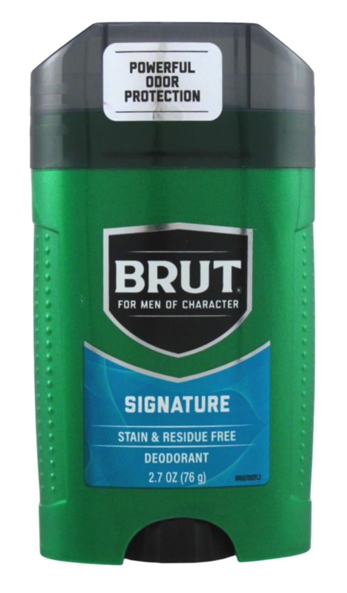 Brut Deodorant 2.25oz Oval Solid Classic Scent (2 Pack) Beauty and Personal Care Brut