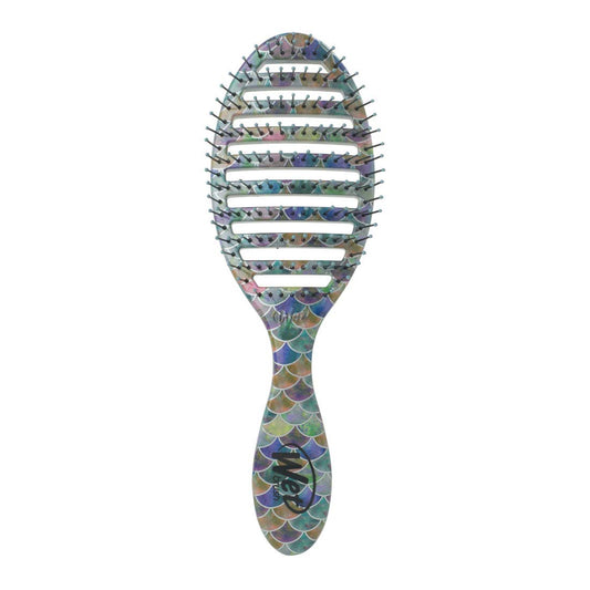 Wet Brush Speed Dry Hair Brush, Mermaid Tail - Vented Design and Ultra Soft HeatFlex Bristles Are Blow Dry Safe With Ergonomic Handle Manages Tangle Beauty & Personal Care Wet Brush