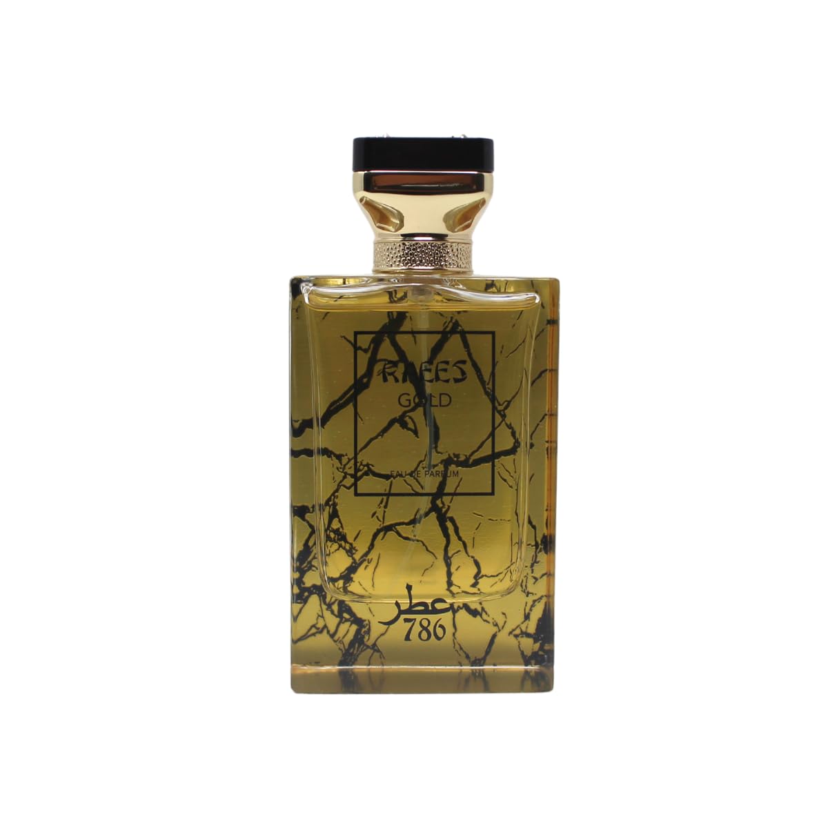 Jo Milano Raees Gold Eau De Parfum Spray | 3.4 oz (100ml) | Vanilla, Sweet, Honey, Fresh, Amber, Tobacco Scent | Long Lasting Fragrance for Men Beauty & Personal Care Jo Milano