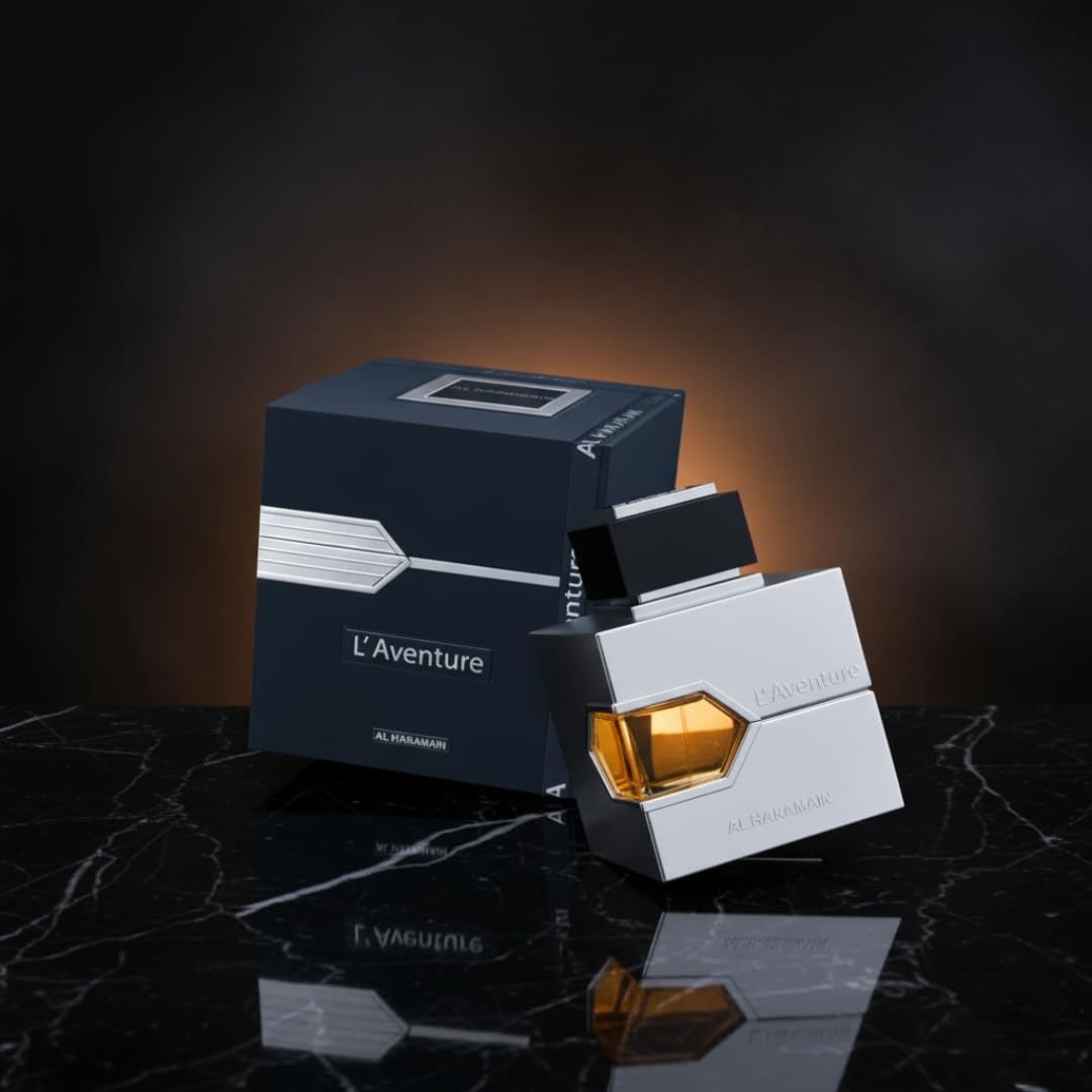 Al Haramain L'aventure Eau De Parfum Spray for Men, 3.33 Fl Oz Beauty & Personal Care Al Haramain