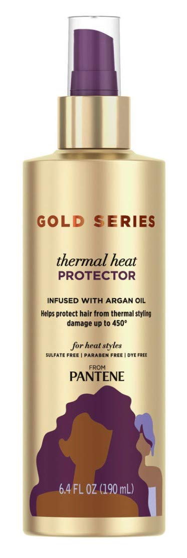 Pantene Gold Series Thermal Heat Protector 6.4 Ounce Pump (190ml) (6 Pack) Beauty & Personal Care Pantene