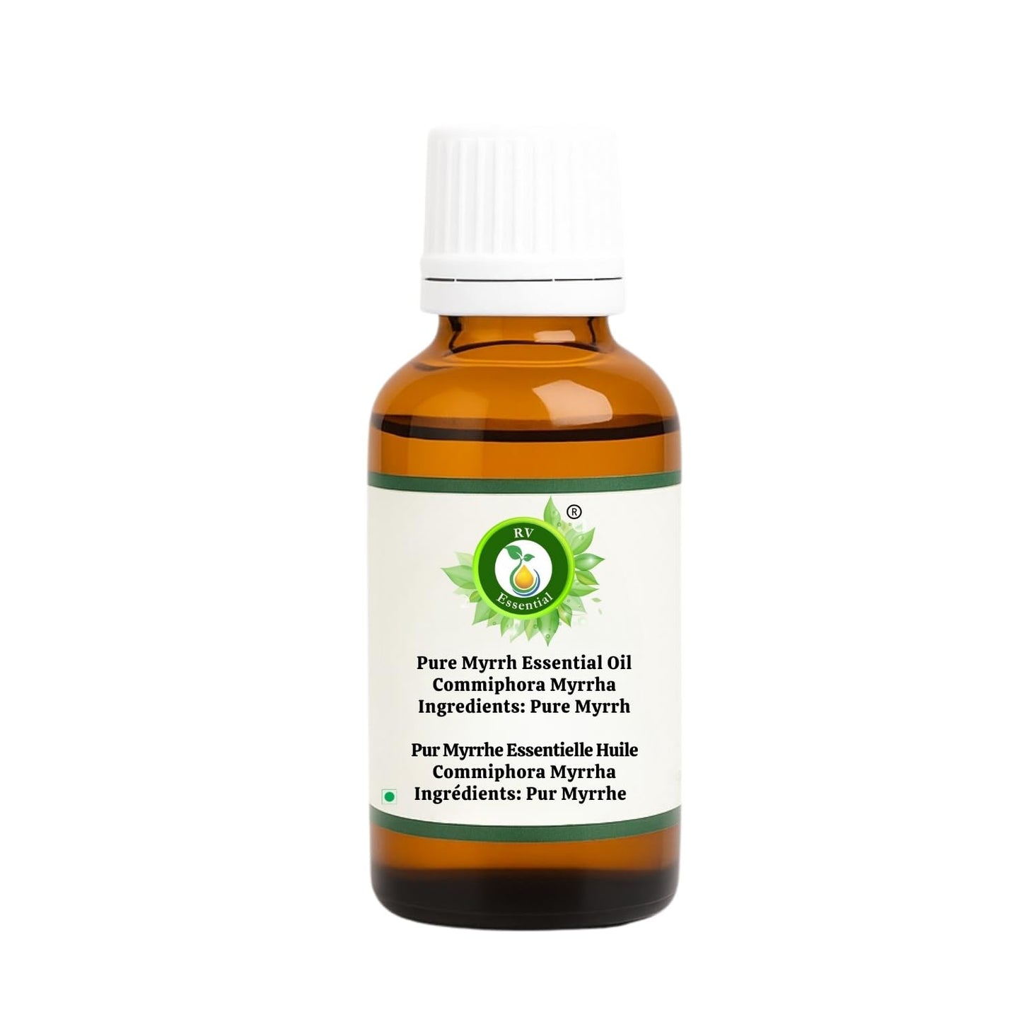 R V Essential Pure Myrrh Essential Oil 30ml (1.01oz)- Commiphora Myrrha (100% Pure and Natural Therapeutic Grade) Beauty and Personal Care R V Essential