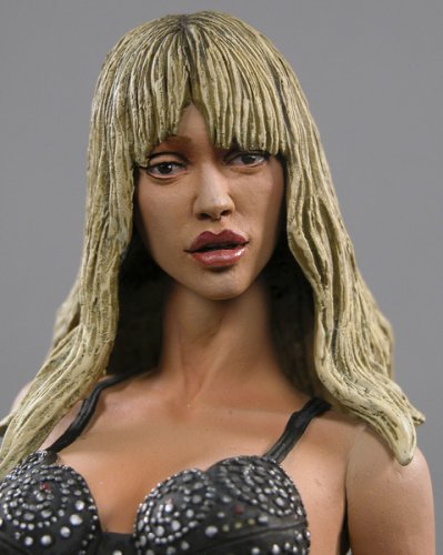 NECA Sin City Ser 1 Nancy Color(Jessica Alba) wavy hair Beauty & Personal Care Sin City