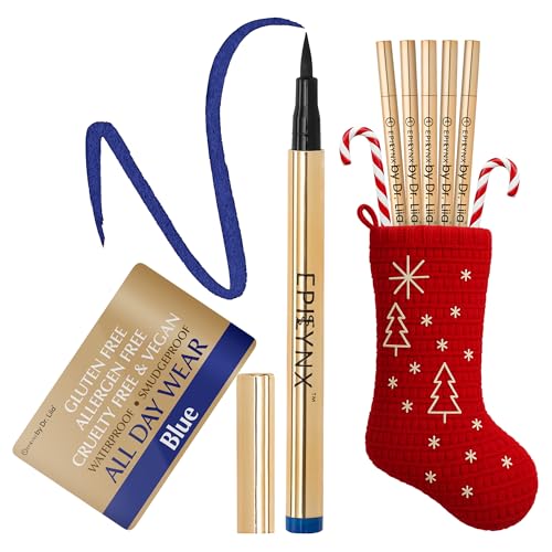 Liquid Eyeliner - Hypoallergenic Eyeliner with Fine Brush Tip, Long-Lasting Waterproof Eye Liner - Cruelty-Free, Vegan, Hypoallergenic, Gluten-Free Beauty & Personal Care EPILYNX
