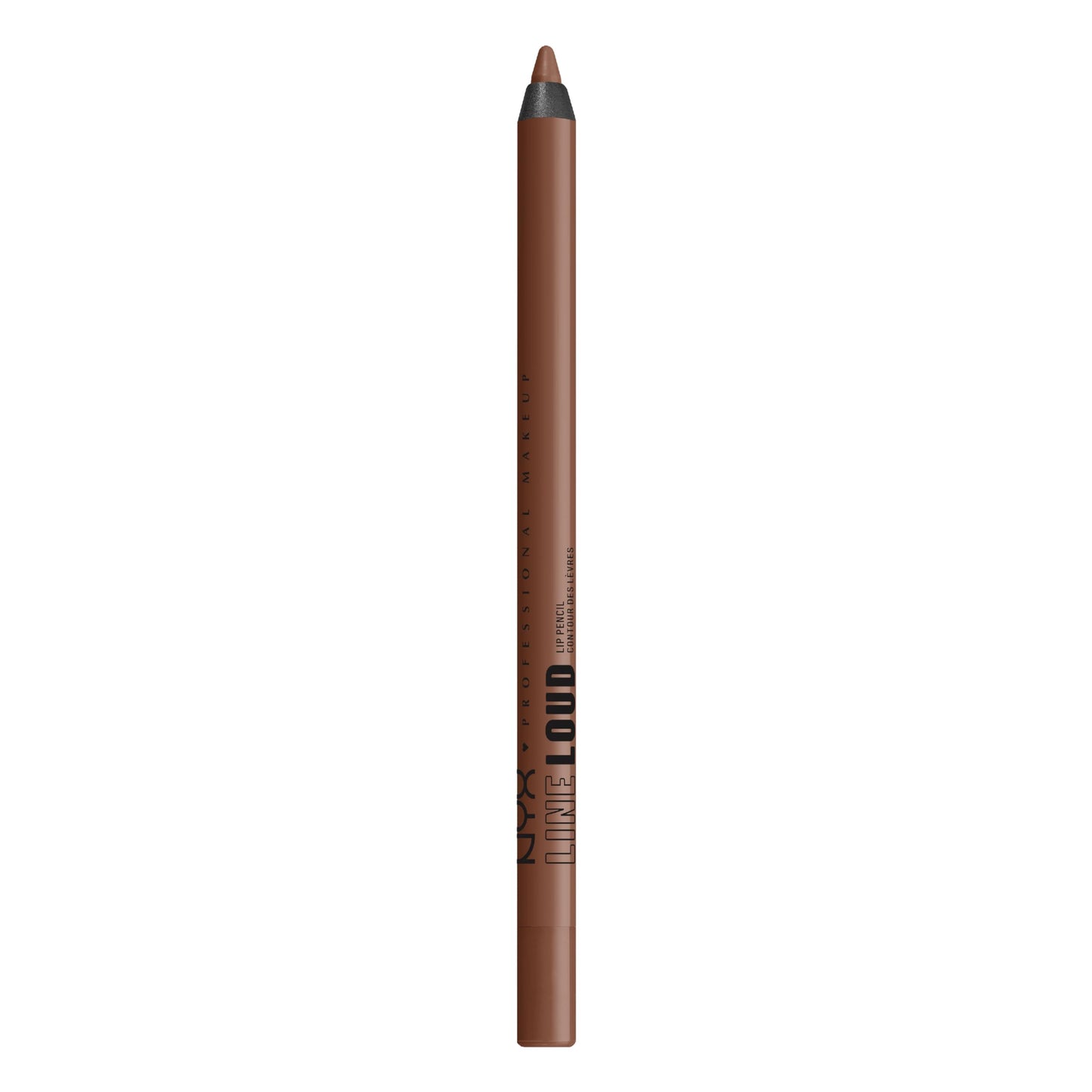 NYX PROFESSIONAL MAKEUP Line Loud Lip Liner, Longwear and Pigmented Lip Pencil with Jojoba Oil & Vitamin E - Total Baller (Rich Warm Brown) Beauty & Personal Care NYX PROFESSIONAL MAKEUP