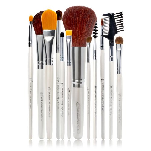 e.l.f. Cosmetics Brush Set, 12 Count Beauty & Personal Care e.l.f.