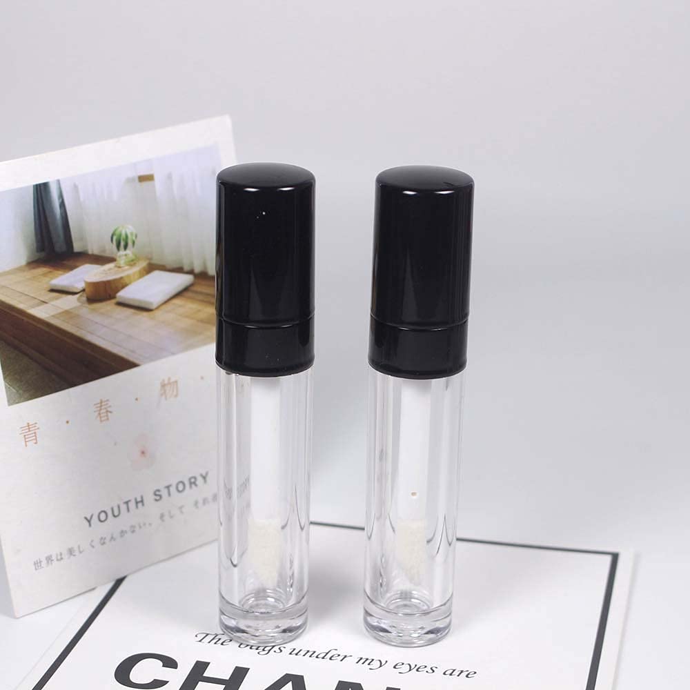 COSIDEA 14pcs empty 8ml big wand lip gloss tube concealer tube packing (Black) Beauty & Personal Care COSIDEA