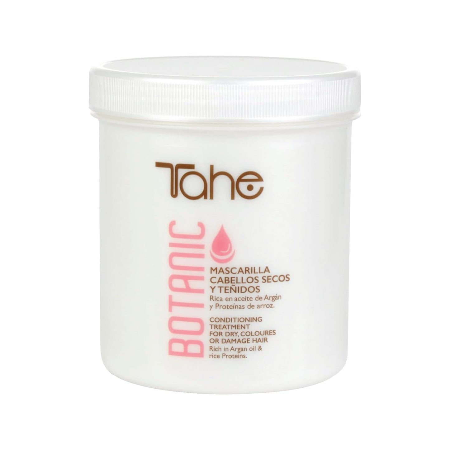 Tahe Botanic Kit - Shampoo 1000ml + Mask 700ml For Colored and Dry Hair Beauty & Personal Care Tahe