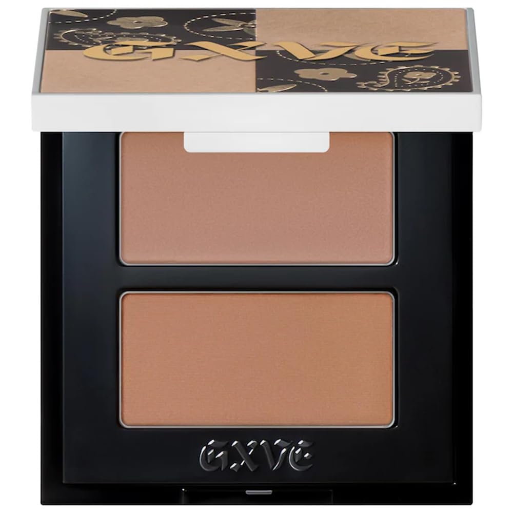 GXVE Pick It Up Cream Contour and Powder Bronzer Duo - Toastin' (Light Shade) Beauty & Personal Care GXVE By GWEN STEFANI