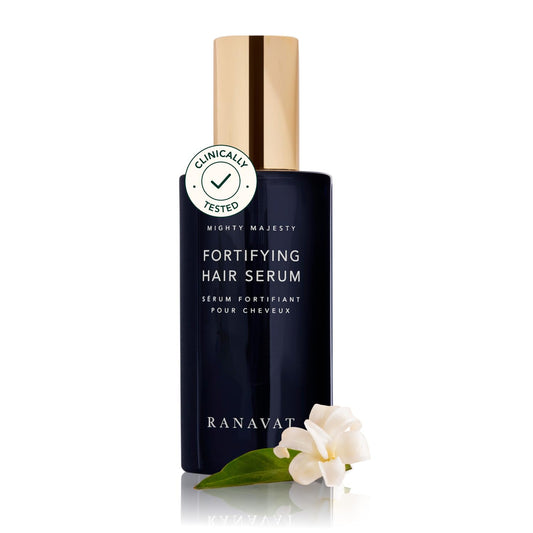 RANAVAT BOTANICS RANAVAT Mighty Majesty - Fortifying Hair Serum - Hair Oil Serum for Scalp Hydration, Frizz Control, & Hair Shine - With Jasmine Beauty & Personal Care RANAVAT BOTANICS