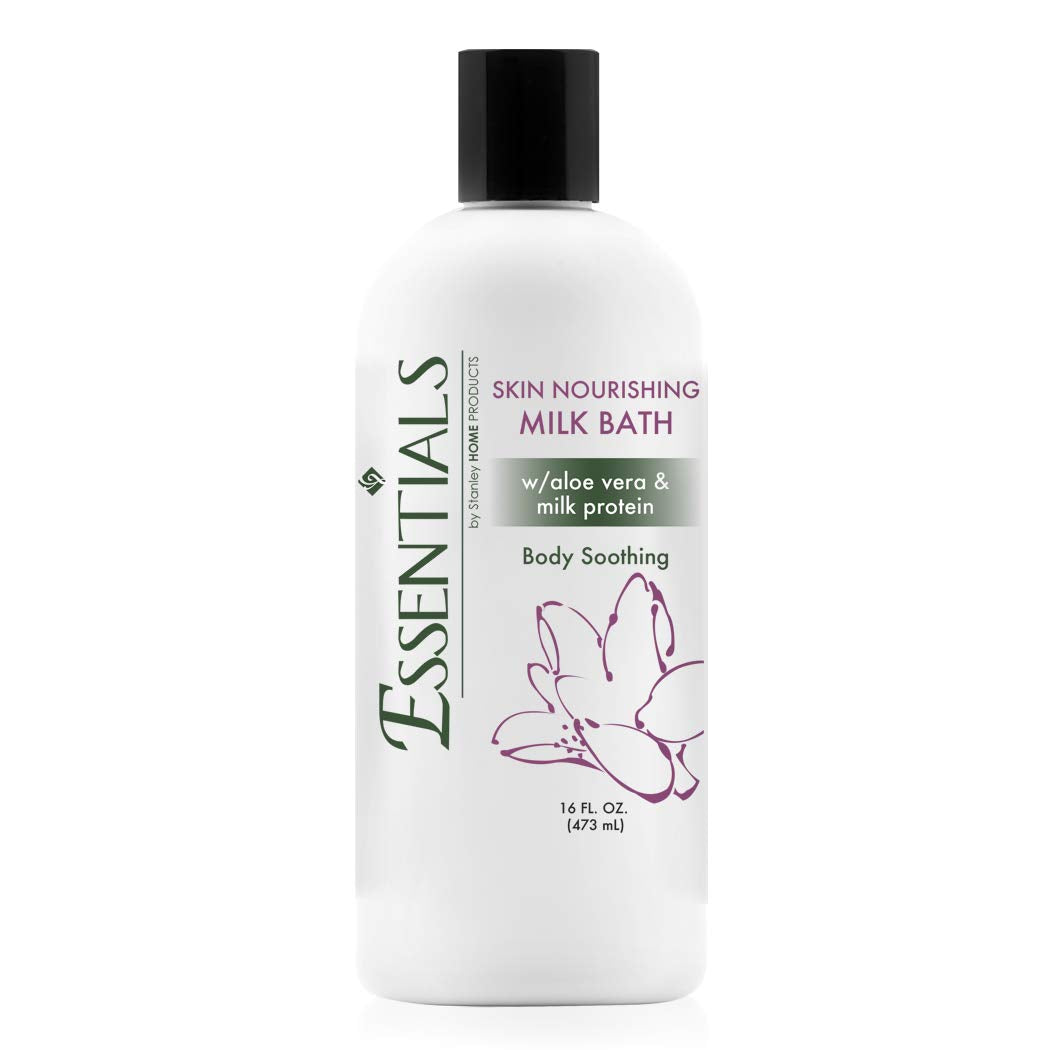 Stanley Home Products A6808 Essentials Nourishing Milk Bath for Spa & Home - Skin Moisturizer & Softener - Light, Fresh Fragrance - 16 Fl. Oz (Pack Beauty and Personal Care STANLEY HOME PRODUCTS