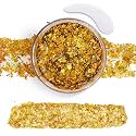 Gold Body Glitter Gel,Face Hair Glitter Makeup,Music Festival Concert Outfit Rave Pride Accessories for Women,Mermaid Sequins Chunky Glitter Face Beauty & Personal Care TUHPIBK
