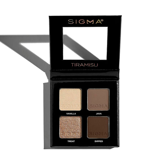 SIGMA BEAUTY Quad Eyeshadow Palette - Tiramisu Eyeshadow Quad, 4 Shades