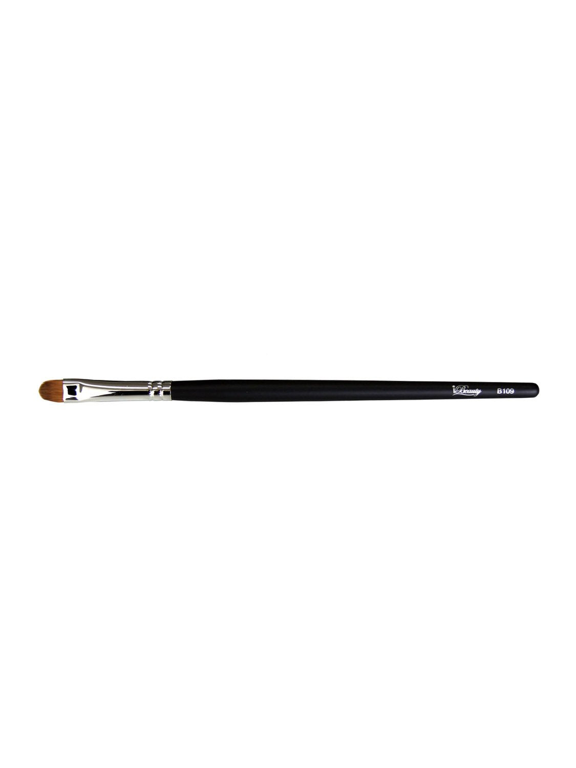 iBeauty Make Up Brush - Professional Line - Medium Soft - 7 1/4" in Black - B109 (Lamb Hair) - Sustainable Beauty & Personal Care ibeauty