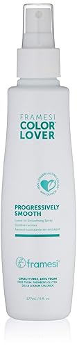 FRAMESI Color Lover Progressively Smooth Leave In Smoothing Spray, 6 fl oz, Leave In Conditioner for Color Treated Hair Beauty & Personal Care FRAMESI