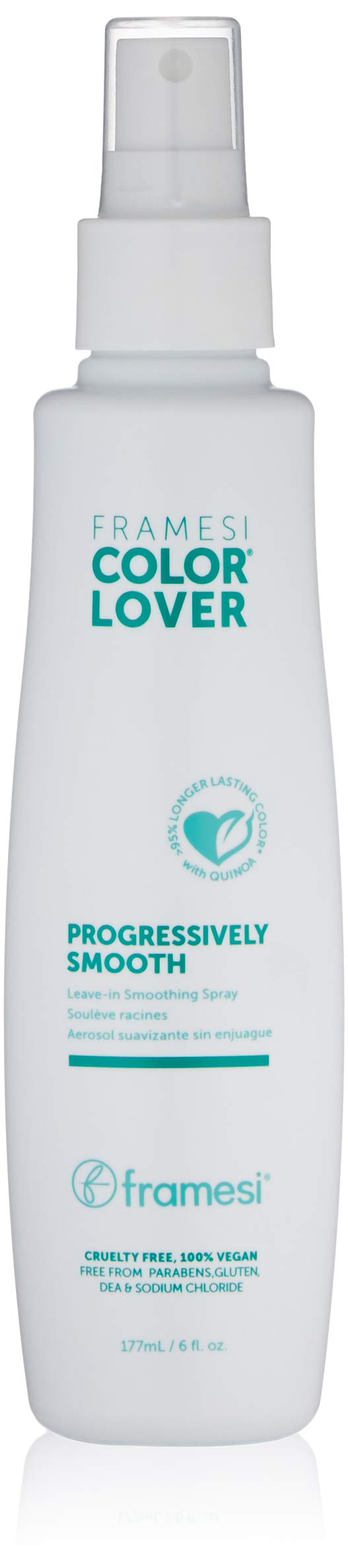 FRAMESI Color Lover Progressively Smooth Leave In Smoothing Spray, 6 fl oz, Leave In Conditioner for Color Treated Hair Beauty & Personal Care FRAMESI