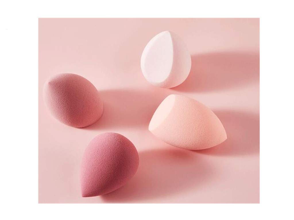 Sinen 4 Pcs Dry and Wet Use Makeup Sponge Set Blender Beauty Foundation Blending Sponge for Liquid, Cream, and Powder with Egg Holder Box Beauty & Personal Care Sinen