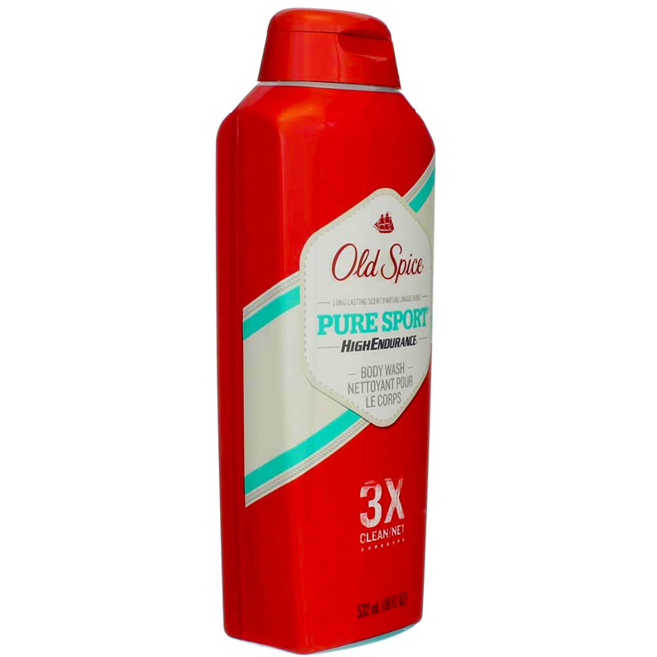 Old Spice High Endurance Body Wash, Pure Sport 18 oz (Pack of 10) Beauty & Personal Care Old Spice