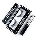 Faux Mink Magnetic Eyelashes Natural Lash, Single Lash for Use with Magnetic Eyeliner, 5 Magnet False Eyelashes Magnetic Lashes Natural Look (Lashes + Beauty & Personal Care Uptown Lashes