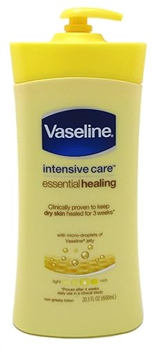 Vaseline Intensive Care Essential Healing Body Lotion, 20.3 Oz, Pump Bottle Beauty & Personal Care OTC