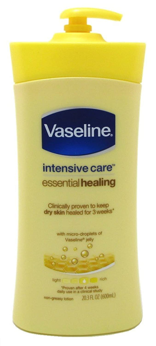 Vaseline Intensive Care Essential Healing Body Lotion, 20.3 Oz, Pump Bottle Beauty & Personal Care OTC