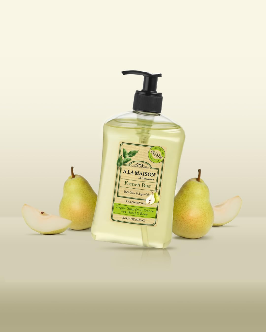 A LA MAISON Liquid Hand Soap, French Pear, 16.9 Fl Oz Beauty & Personal Care A LA MAISON
