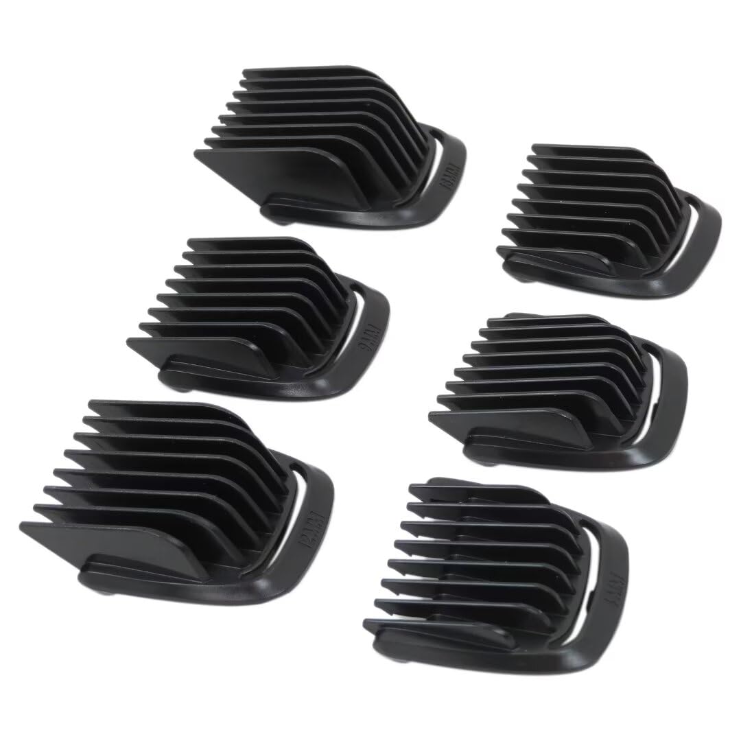 Unbrella 6Pcs Multigroom Trimmer Replacement T Blade Guide Comb Guard Set 4mm 9mm 12mm 16mm Compatible for Philips Norelco MG5700, MG5750, MG5760 Beauty and Personal Care Unbrella