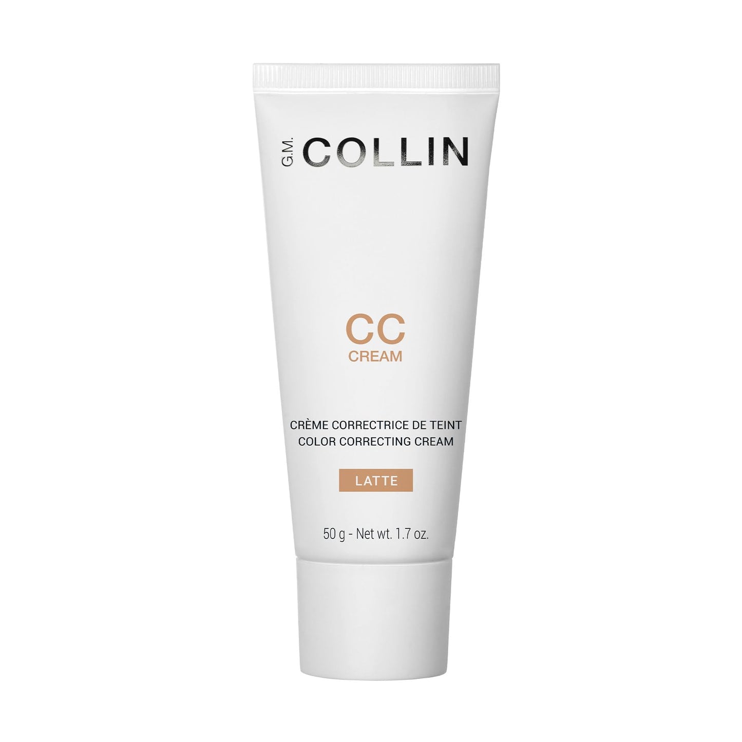 G.M. COLLIN CC Cream (Latte) | Tinted Face Moisturizer | Color Correcting Skin Care with Hydrating Hyaluronic Acid Beauty & Personal Care G.M. COLLIN
