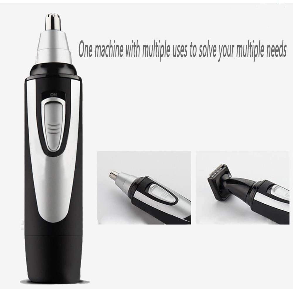LEONYS Nose Hair Trimmer-Professional Painless Ear and Nose Hair Trimmer for Men and Women, Waterproof Dual Edge Blades for Easy Cleaning, 2 in 1 Beauty and Personal Care LEONYS